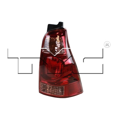 Tyc Tyc Tail Light Assembly, 11-6061-01 11-6061-01